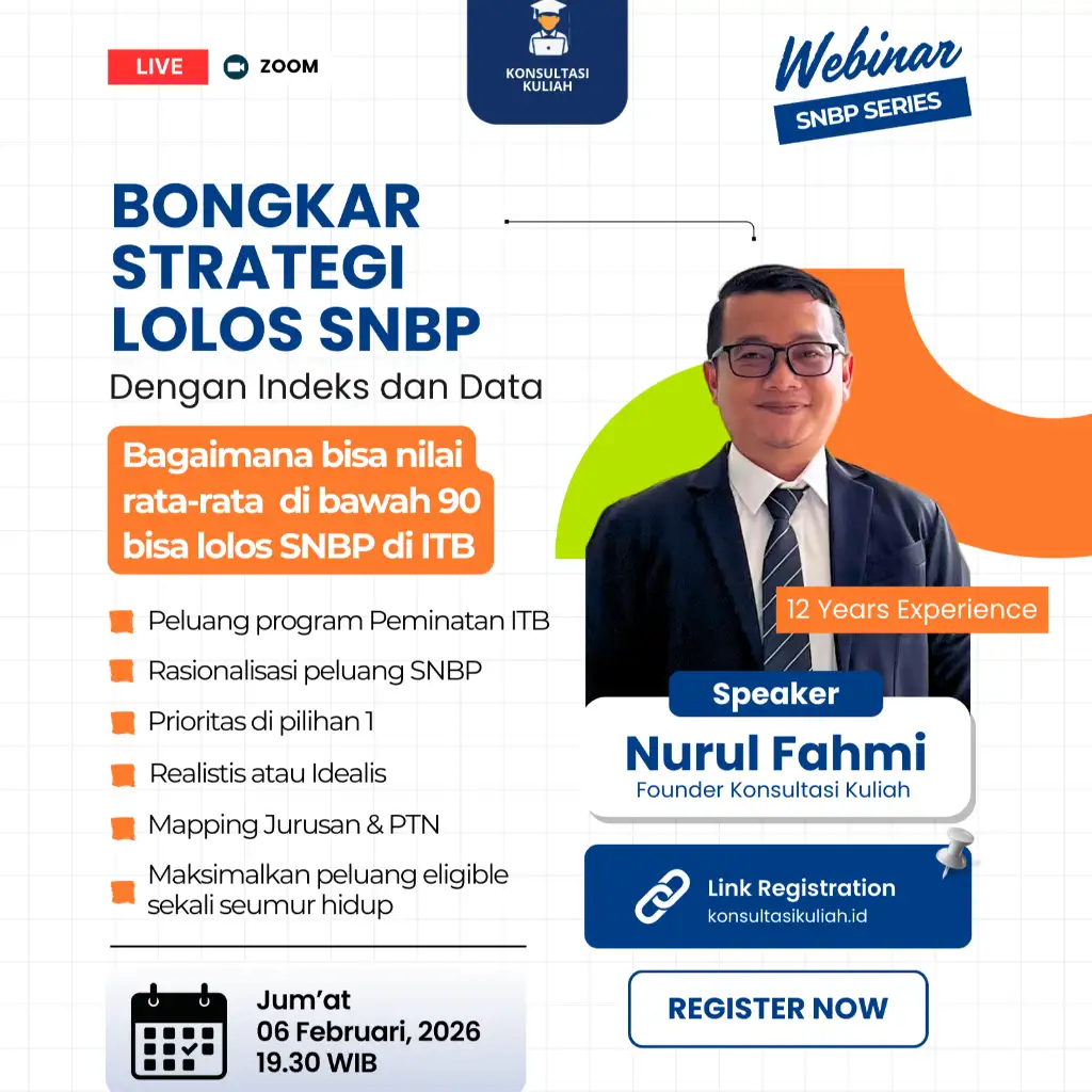 Webinar Bongkar Strategi Lolos SNBP
